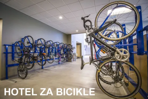 Hotel za bicikle i E-bike ZIMOVNIK za bicikle:  već od 33 rsd dnevno 