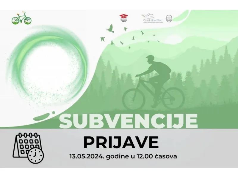SUBVENCIJA ZA KUPOVINU BICIKLA 2024 NOVI SAD