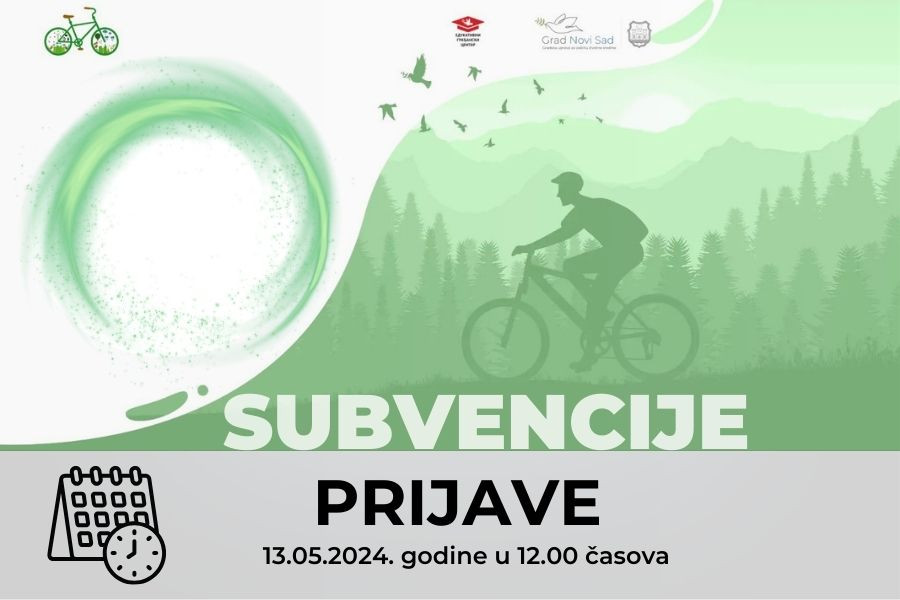 SUBVENCIJA ZA KUPOVINU BICIKLA 2024 NOVI SAD
