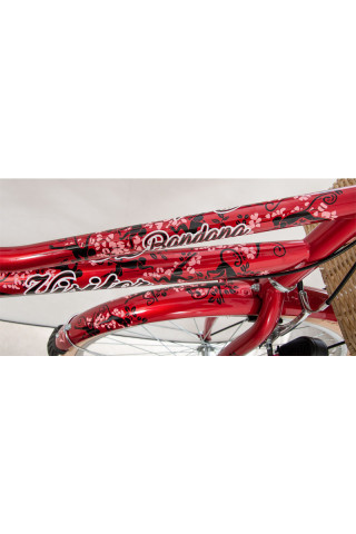 Gradski bicikl Visitor Fashion Bandana crveni 26
