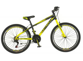 Bicik mtb Visitor Fox 24 zeleno crno sivo 24