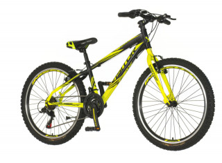 Bicik mtb Visitor Fox 24 zeleno crno sivo 24