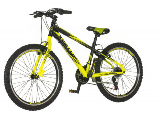Bicik mtb Visitor Fox 24 zeleno crno sivo 24