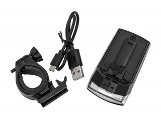 Lampa prednja  3w led crna usb JY-7017-2 