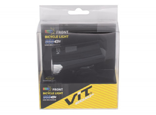 Lampa prednja  3w led crna usb JY-7017-2 