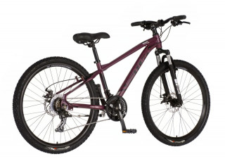 Dečiji bicikl Visitor Cascade bordo crni 24 