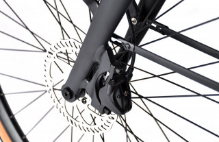 E bike BELT drive crno sivi 