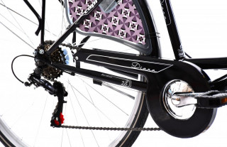 Gradski bicikl Diana city 18 28 crna 