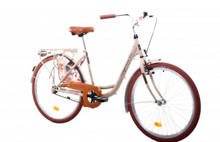 Gradski bicikl Diana mat bež kontraš 26 17 