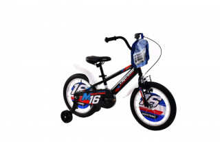 Bicikl dečiji Capriolo  MUSTANG 16  crno-crveno 