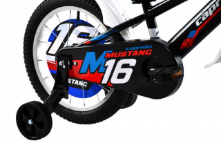 Bicikl dečiji Capriolo  MUSTANG 16  crno-crveno 