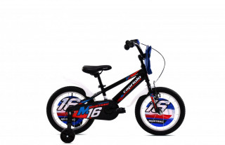 Bicikl dečiji Capriolo  MUSTANG 16  crno-crveno 