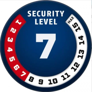 ABUS TRESOR 1385 110 crna 