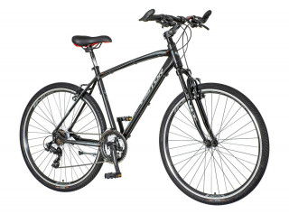 Bicikl Visitor Terra man 28 crno sivi 