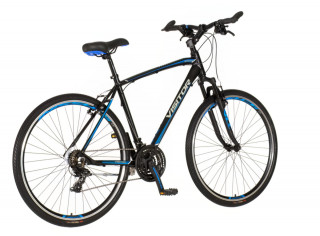 Bicikl Visitor Terra man 28 crno plavi 