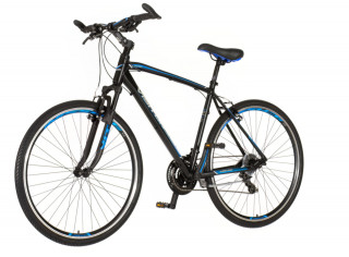 Bicikl Visitor Terra man 28 crno plavi 
