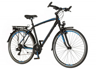 Bicikl Visitor Terra man 28 crno plavi 