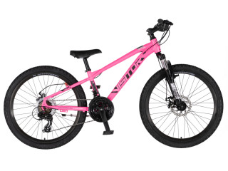 Bicikl Visitor Cascade 24 roze crni 