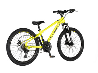 Bicikl Visitor Cascade 24 neon žuto crni 