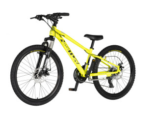 Bicikl Visitor Cascade 24 neon žuto crni 