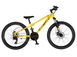 Bicikl Visitor Cascade 24 žuto crni 