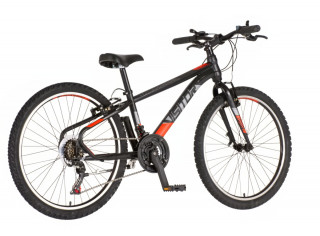 Bicikl Visitor Radiance 24 crno crveni 