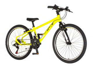 Bicikl Visitor Radiance 24 neon žuto crni 