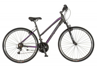 Bicikl Visitor Terra lady 28 crno ljubičasti 