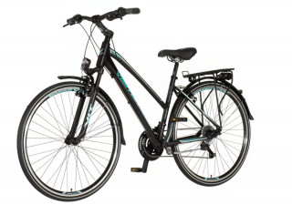 Bicikl Visitor Terra lady 28 crno tirkiz 