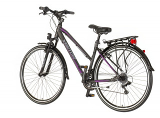 Bicikl Visitor Terra lady 28 crno ljubičasti 