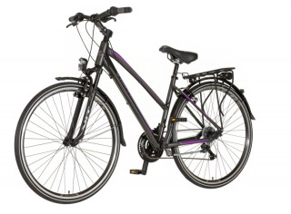 Bicikl Visitor Terra lady 28 crno ljubičasti 