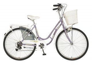 Bicikl Visitor Fashion Machiato 26x1.3/8 ljubičasto beli 