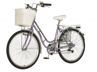 Bicikl Visitor Fashion Machiato 26x1.3/8 ljubičasto beli 