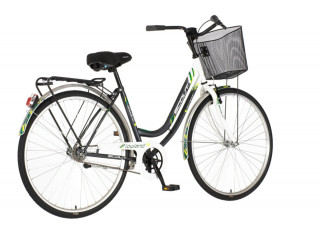 Bicikl Visitor Lowland 28 sivo beli 