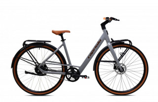 Bicikl E-Bike Belt Drive sivo-bež 