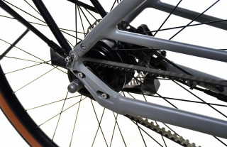 Bicikl E-Bike Belt Drive sivo-bež 