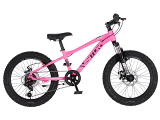 Bicikl dečiji 20 VISITOR CASCADE 20 AMORTIZER CELIK 11 ROZA 