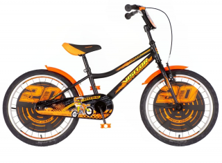 Bicikl dečiji VISITOR MOTOCROSS 20 TV CELIK 10 CRNA 