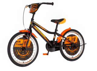 Bicikl dečiji VISITOR MOTOCROSS 20 TV CELIK 10 CRNA 