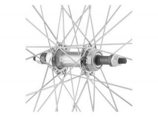 Točak zadnji Cassini 26X1.3/8 ALU SREBRNA MTB CELIK 
