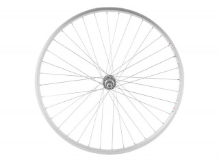 Točak zadnji Cassini 26X1.3/8 ALU SREBRNA MTB CELIK 