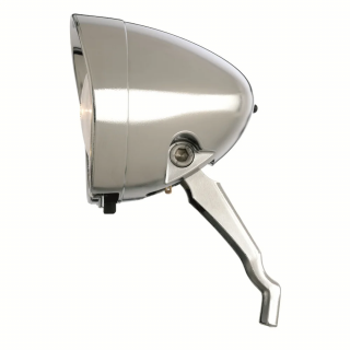 BUSCH MULLER LUMOTEC RETRO N CHROMED HALOGEN HEADLIGHT 