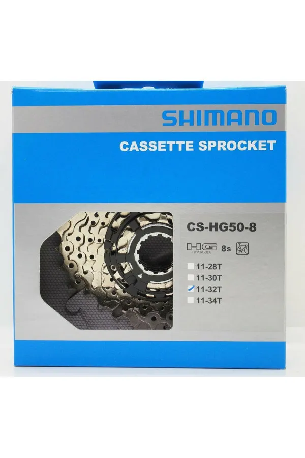 Kasetni lancanik Shimano CS-HG50 8 brzina NI-PLATED 11-32T (AW) PRE-ASSEMBLED 