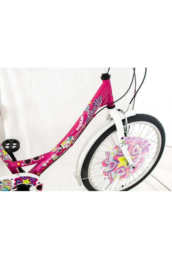 Dečiji bicikl Explorer Fashion rozi 24