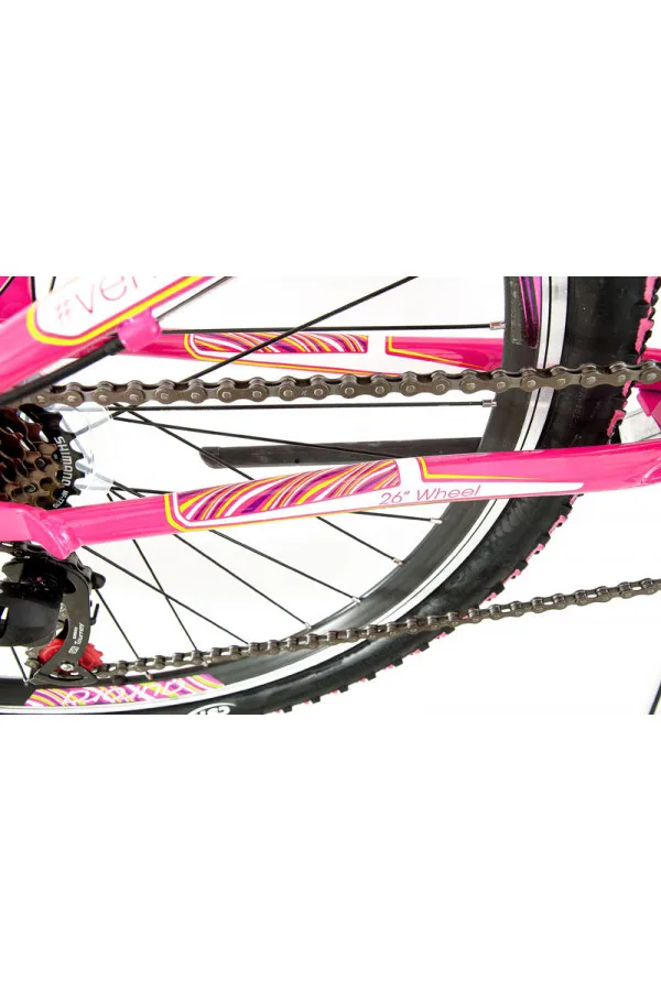 Bicikl mtb Scout Aurora rozo beli  26