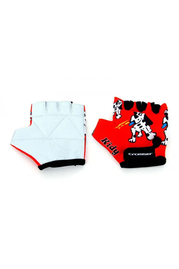 Rukavice decije CROSSER  CG-DOG-KIDS SHORT FINGER red 4XS 