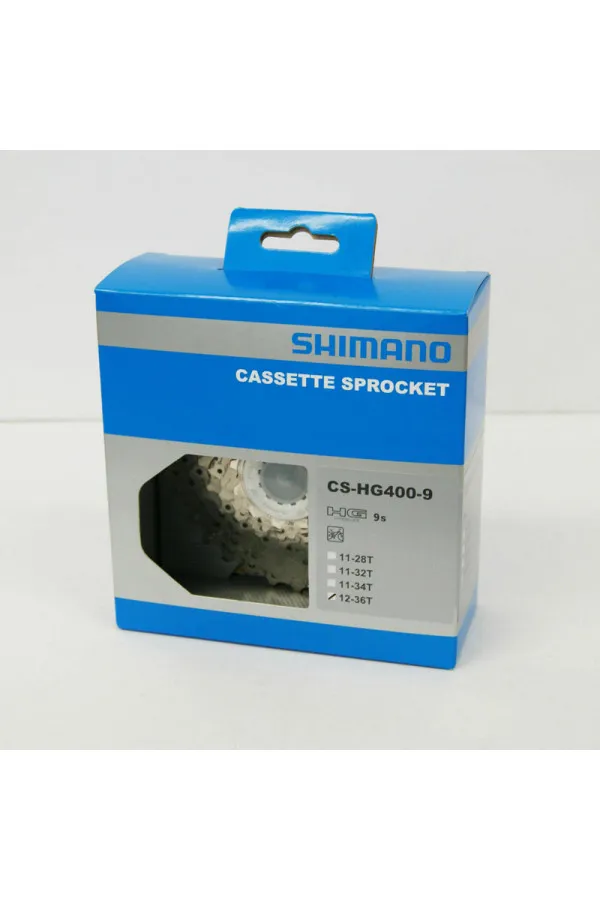 Kasetni lancanik Shimano alivio CS-HG400-9, 9brzina, 12-36T 