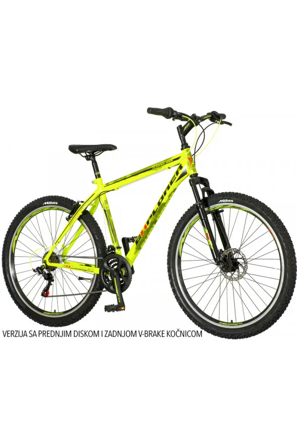 Bicikl MTB Explorer Vortexneon žuti 20 27.5 