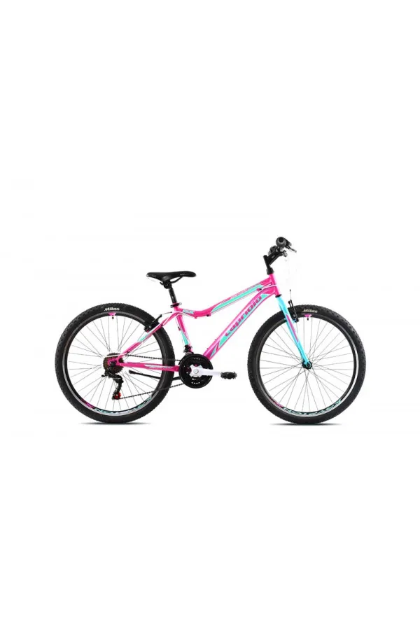 Bicikl mtb Capriolo DX 600 pink-tirkiz 26
