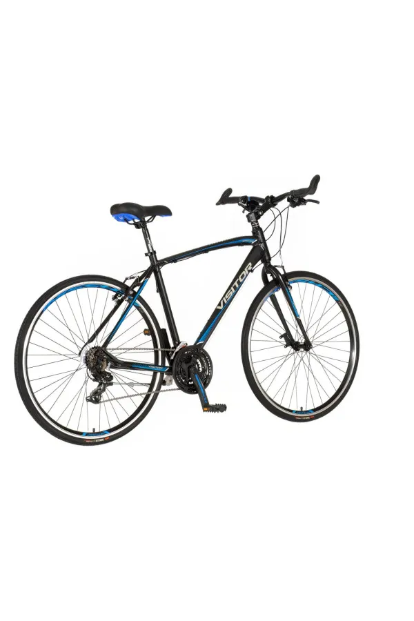 Bicikl Treking Visitor Terra man crno plavi 28 20 